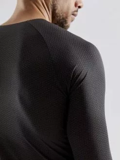 Craft Pro Dry Nanoweight Lange Mouw Ondershirt Zwart Heren -Goedkope Sport Glans Winkel 1908852 999000 pro dry nanoweight ls c3 preview