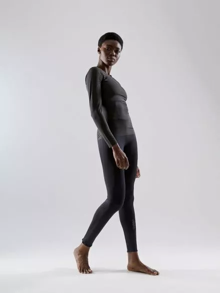 Craft Pro Dry Nanoweight Lange Mouw Ondershirt Zwart Dames 7 Craft Pro Dry Nanoweight Lange Mouw Ondershirt Zwart Dames - Afbeelding 5
