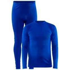 Craft Core Warm Thermo Onderkleding Set Blauw Heren