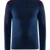 Craft Advanced Warm Fuseknit Ondershirt Blauw Heren 1 Craft Advanced Warm Fuseknit Ondershirt Blauw Heren -Goedkope Sport Glans Winkel 1909732 396404 adv warm fuseknit intensity ls m front preview