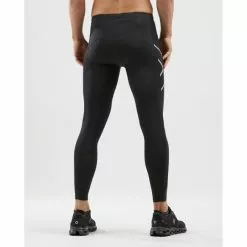 2XU Run Dash Compressie Tight Zwart Heren -Goedkope Sport Glans Winkel 2xu 2xu run dash compressie tight ma6067b 003