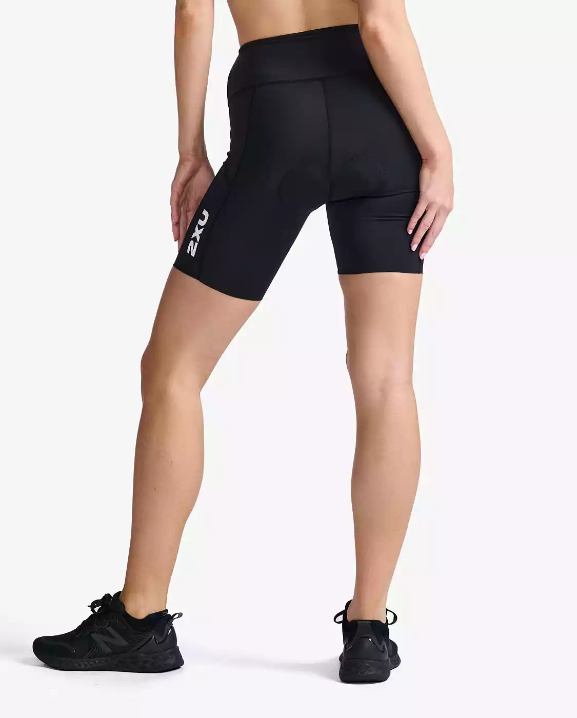 2XU Aero 7 Inch Tri Shorts Zwart/wit Dames 4 2XU Aero 7 Inch Tri Shorts Zwart/wit Dames - Afbeelding 2