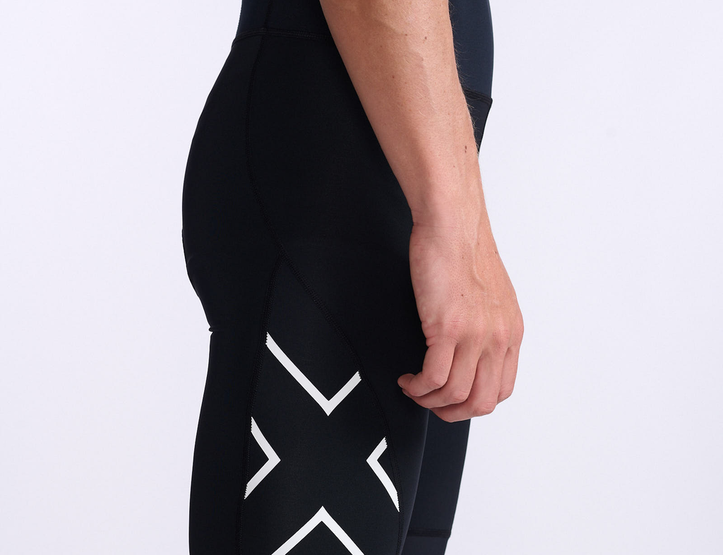 2XU Core Trisuit Korte Mouw Zwart Heren 6 2XU Core Trisuit Korte Mouw Zwart Heren - Afbeelding 4