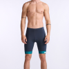 2XU Core 9 Inch Tri Shorts Blauw/groen Heren -Goedkope Sport Glans Winkel 2xu core tri short 9 inch mt6439b idk wht
