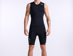 2XU Core Trisuit Mouwloos Zwart Heren