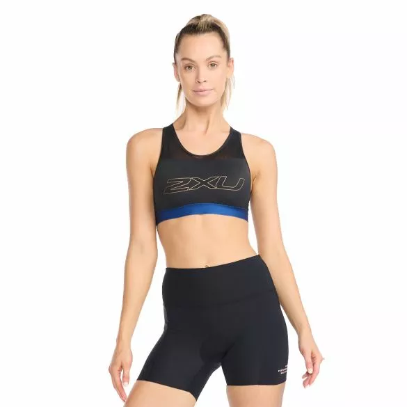 2XU Aero Tri Crop Zwart Dames 3 2XU Aero Tri Crop Zwart Dames