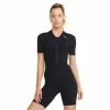2XU Light Speed Tech Trisuit Korte Mouw Zwart Dames -Goedkope Sport Glans Winkel 2xu dames trisuit wt6634d blk crf 01