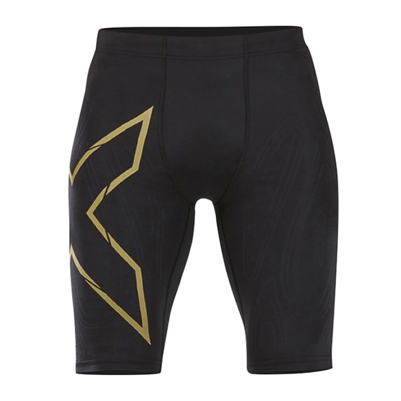 2XU MCS Run Compressie Shorts Zwart/goud Heren 3 2XU MCS Run Compressie Shorts Zwart/goud Heren