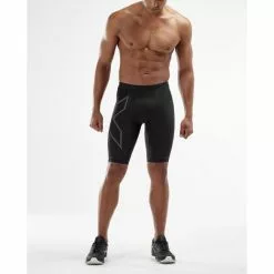 2XU MCS Run Compressie Shorts Zwart Heren -Goedkope Sport Glans Winkel 2xu mcs run compressie shorts zwart heren ma5331b blk brf 002