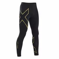 2XU MCS Run Compressie Tights Zwart/goud Heren