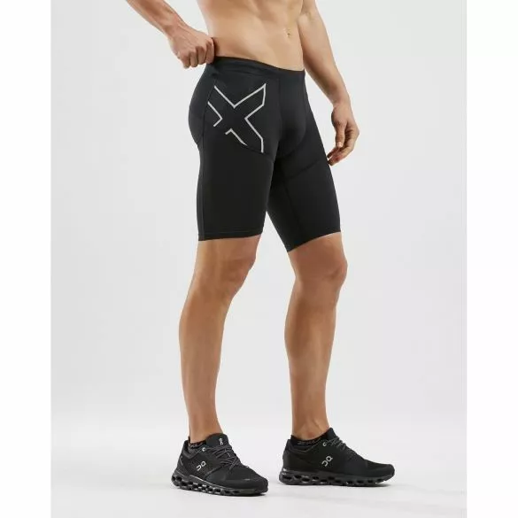 2XU Run Dash Compressie Shorts Zwart Heren 4 2XU Run Dash Compressie Shorts Zwart Heren - Afbeelding 2