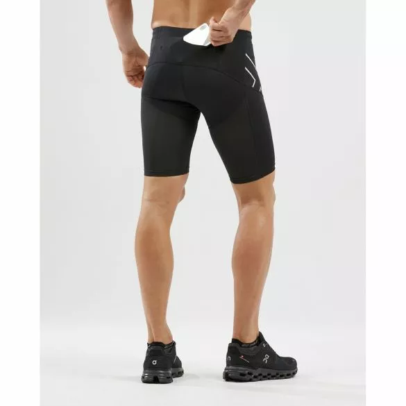 2XU Run Dash Compressie Shorts Zwart Heren 6 2XU Run Dash Compressie Shorts Zwart Heren - Afbeelding 4