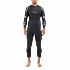 2XU P:2 Propel Lange Mouw Wetsuit Zwart/grijs Heren