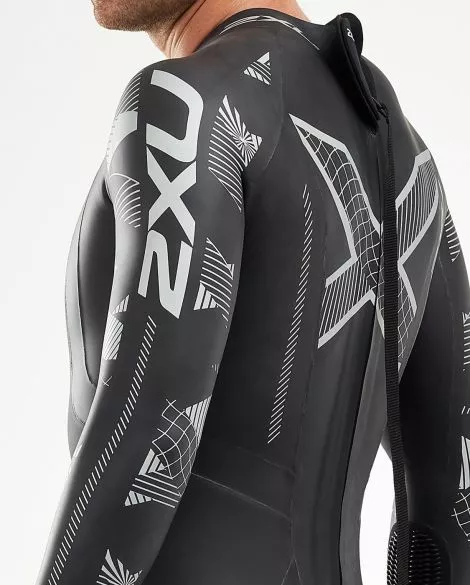2XU P:2 Propel Lange Mouw Wetsuit Zwart/grijs Heren 4 2XU P:2 Propel Lange Mouw Wetsuit Zwart/grijs Heren - Afbeelding 2
