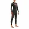 2XU P:1 Propel Lange Mouw Wetsuit Dames -Goedkope Sport Glans Winkel 2xu wetsuits dames p1 propel zwart sunset ombre ww4994c blk som 001