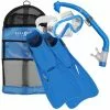Aqua Lung Sport Santa Cruz Kids Snorkelset Maat L/XL Blauw