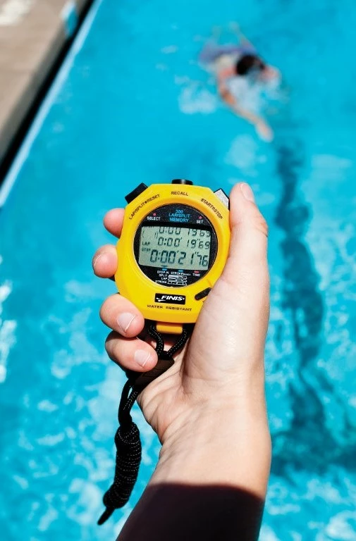 Finis 3 X 300m Stopwatch Geel 4 Finis 3 X 300m Stopwatch Geel - Afbeelding 2