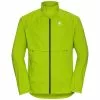 Odlo Zeroweight Pro Warm Hardloopjack Neon Geel Heren -Goedkope Sport Glans Winkel 434706 01