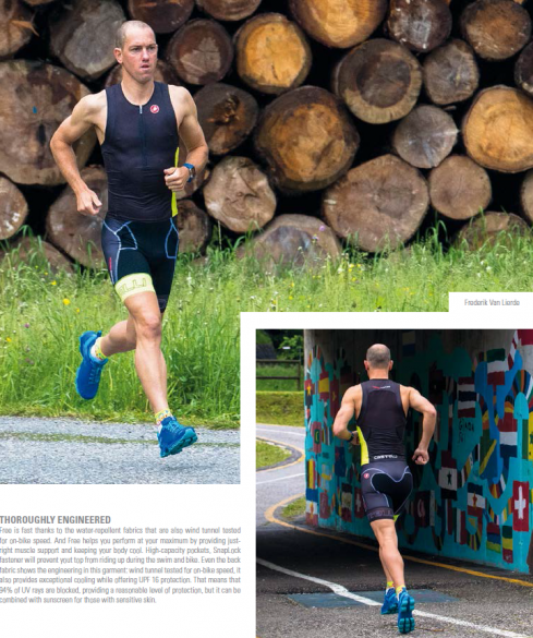 Castelli Free Tri Top Heren Wit/rood 16069-123 6 Castelli Free Tri Top Heren Wit/rood 16069-123 - Afbeelding 4