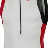 Castelli Free Tri Top Heren Wit/rood 16069-123 -Goedkope Sport Glans Winkel 8616069 123 001