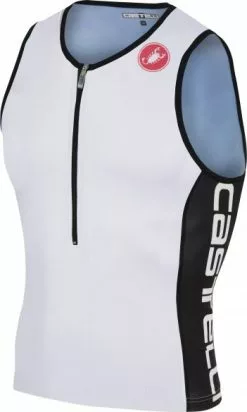 Castelli Core 2 Tri Top Wit/zwart Heren