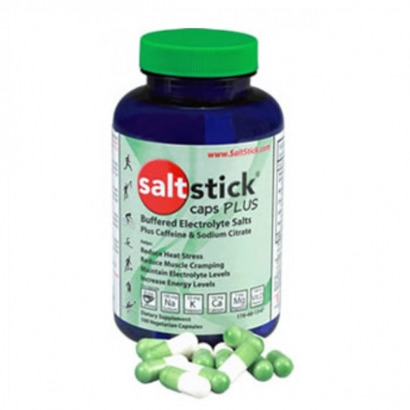 Saltstick Capsules Plus Met Coffeine En Natrium-citraat 100 Caps 3 Saltstick Capsules Plus Met Coffeine En Natrium-citraat 100 Caps