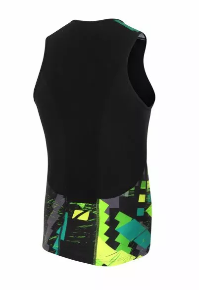 Zone3 Activate Plus Mouwloos Tri Top Electric Sprint Heren 4 Zone3 Activate Plus Mouwloos Tri Top Electric Sprint Heren - Afbeelding 2