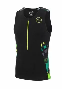 Zone3 Activate Plus Mouwloos Tri Top Electric Sprint Heren