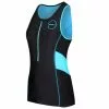 Zone3 Activate Tri Top Mouwloos Zwart/blauw Dames -Goedkope Sport Glans Winkel activate womens tri top blk blue 1