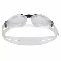 Aqua Sphere Kayenne Zwembril Transparante Lens Zilver -Goedkope Sport Glans Winkel aqua sphere kayenne wit transparant 002