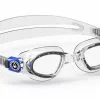 Aqua Sphere Mako Transparante Lens Zwembril Silver 2 Aqua Sphere Mako Transparante Lens Zwembril Silver -Goedkope Sport Glans Winkel aqua sphere mako clear lens wit