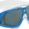 Aqua Sphere Seal 2.0 Smoke Lens Zwembril Blauw/wit -Goedkope Sport Glans Winkel aqua sphere seal 2 blauwwit donker