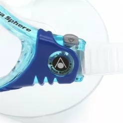 Aqua Sphere Vista Transparante Lens Zwembril Blauw -Goedkope Sport Glans Winkel aqua sphere vista blauwwit 003