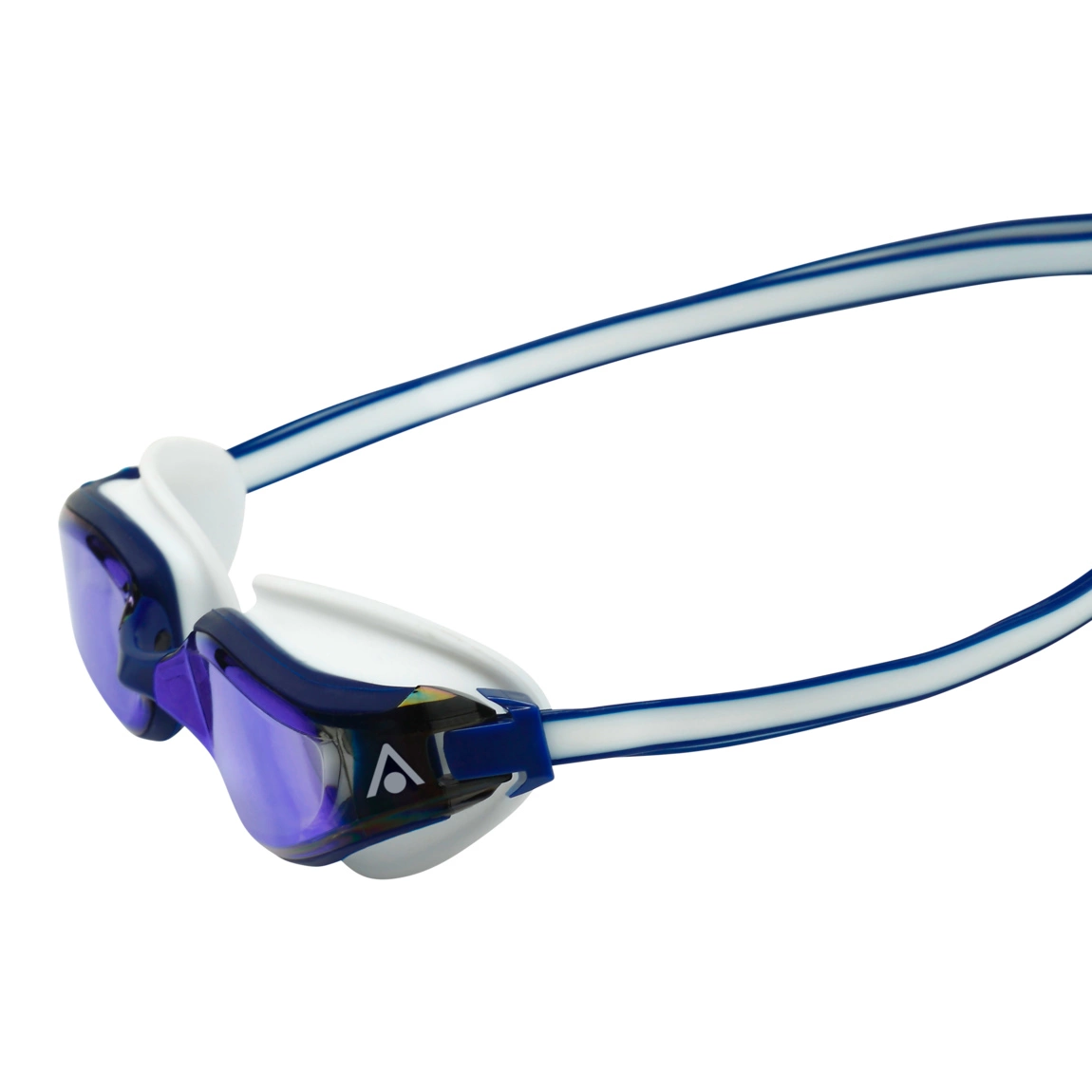 Aqua Sphere Fastlane Spiegellens Zwembril Blauw/wit 6 Aqua Sphere Fastlane Spiegellens Zwembril Blauw/wit - Afbeelding 4