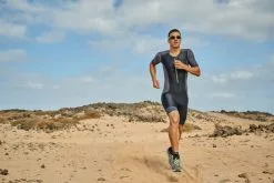 Zone3 Aquaflo Plus Korte Mouw Trisuit Zwart Heren -Goedkope Sport Glans Winkel aquaflo 25copy