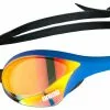 Arena Cobra Ultra Swipe Mirror Zwembril Geel/blauw -Goedkope Sport Glans Winkel arena 002507 370 cobra ultra swipe mr 002 fr s