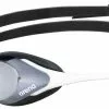 Arena Cobra Swipe Mirror Zwembril Zilver/wit -Goedkope Sport Glans Winkel arena 004196 510 cobra swipe mirror 001 fl s
