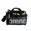 Arena Spiky 3 Duffle 25L Zwemtas Donkerblauw/geel -Goedkope Sport Glans Winkel arena 004931 103 spiky iii duffle 25 005 f s