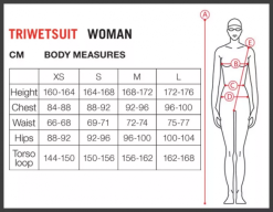 Arena Triathlon Wetsuit Dames Demo Maat S -Goedkope Sport Glans Winkel arena wetsuit size chart w 1