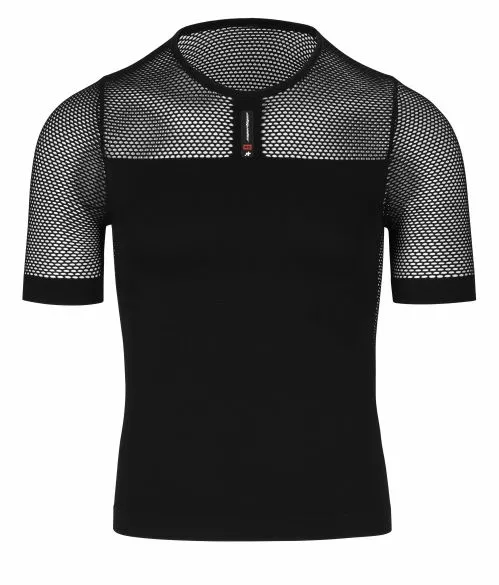 Assos SS Skin Layer Superleger Ondershirt Korte Mouw Zwart Unisex 4 Assos SS Skin Layer Superleger Ondershirt Korte Mouw Zwart Unisex - Afbeelding 2