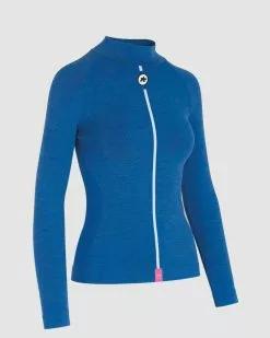 Assos Ultraz Skin Layer Winter Ondershirt Lange Mouw Blauw Dames -Goedkope Sport Glans Winkel assos ondershirts dames ultraz winter skin layer p124043929 04