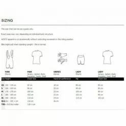 Assos Skin Layer Spring/Fall SS Ondershirt -Goedkope Sport Glans Winkel assos20maattabel 15