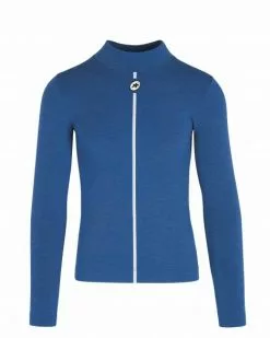 Assos Ultraz Skin Layer Winter LS Ondershirt Blauw Heren