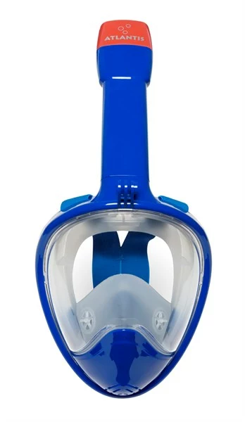Atlantis 2.0 Full Face Snorkelmasker Blauw 3 Atlantis 2.0 Full Face Snorkelmasker Blauw