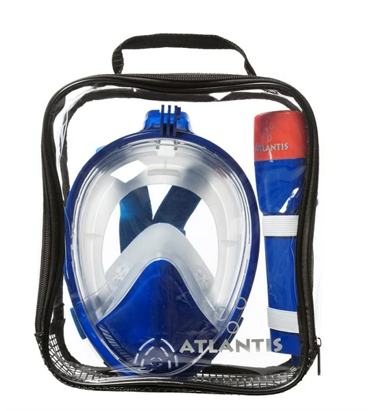 Atlantis 2.0 Full Face Snorkelmasker Blauw 7 Atlantis 2.0 Full Face Snorkelmasker Blauw - Afbeelding 5
