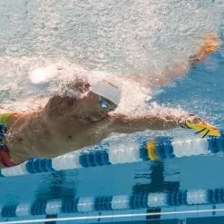 Finis Bolster Handpeddels Geel/zwart -Goedkope Sport Glans Winkel bolster paddle 3