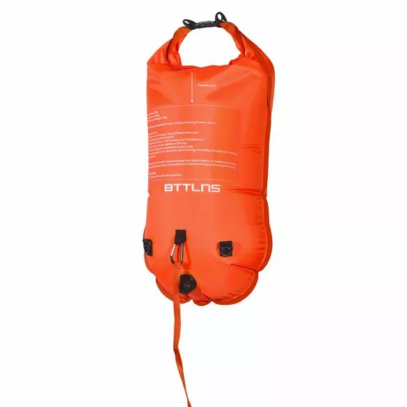 BTTLNS Kronos 1.0 Safeswimmer Backpack Zwemboei 28 Liter Oranje 12 BTTLNS Kronos 1.0 Safeswimmer Backpack Zwemboei 28 Liter Oranje - Afbeelding 10