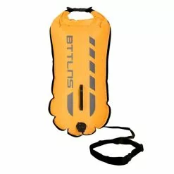 BTTLNS Kronos 1.0 Safeswimmer Backpack Zwemboei 28 Liter Geel -Goedkope Sport Glans Winkel bttlns buoy kronos yellow low 02