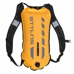 BTTLNS Kronos 1.0 Safeswimmer Backpack Zwemboei 28 Liter Geel -Goedkope Sport Glans Winkel bttlns buoy kronos yellow low 03