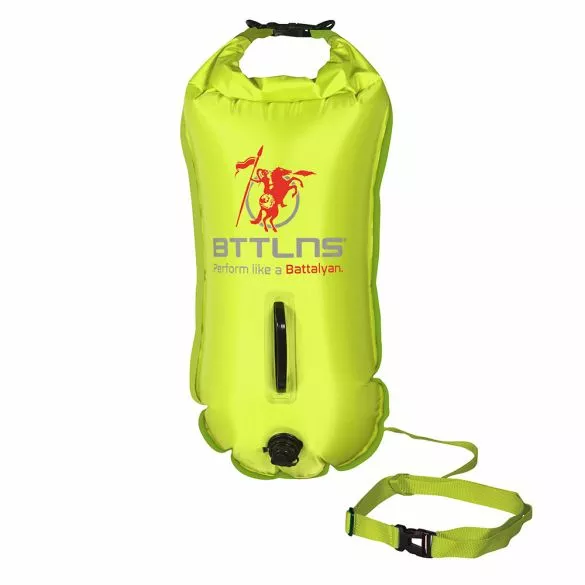 BTTLNS Saferswimmer Zwemboei 28 Liter Poseidon 1.0 Neon Groen 3 BTTLNS Saferswimmer Zwemboei 28 Liter Poseidon 1.0 Neon Groen